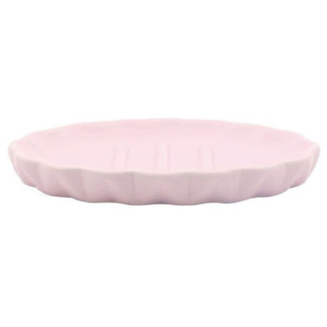 Soucoupe Porte Savon Accessoires De Salle De Bain Rose Décoré 79948