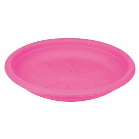 Soucoupe pour Pot "Nolwen" 22cm Fuchsia