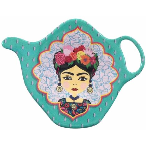 Soucoupe pour sachet de thé Frida Khalo 3