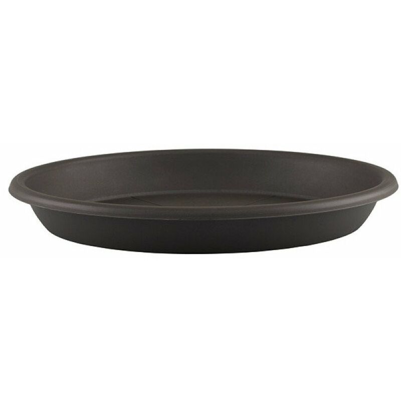 Soucoupe ronde 18cm anthracite