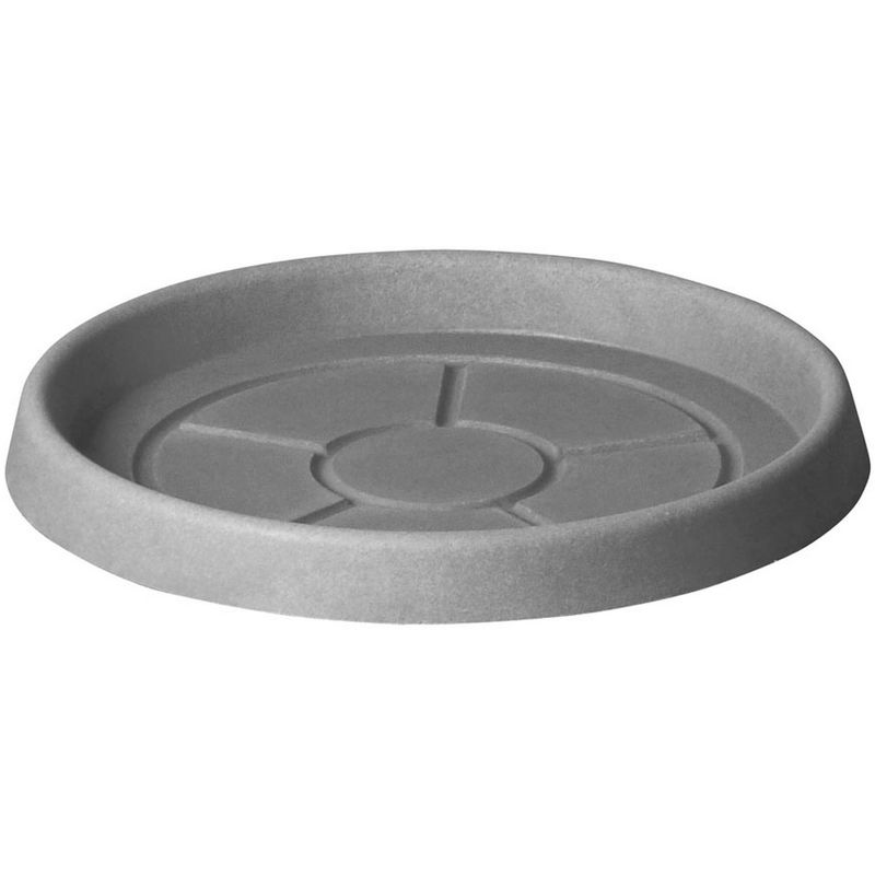 Soucoupe ronde 27 cm Anthracite - Anthracite