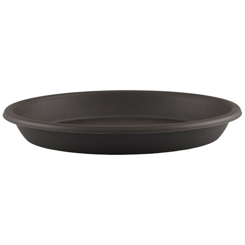Soucoupe ronde 35cm anthracite
