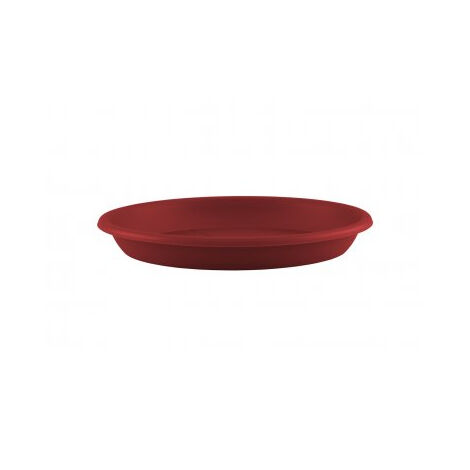 Soucoupe Ronde 45cm Rouge Fonce