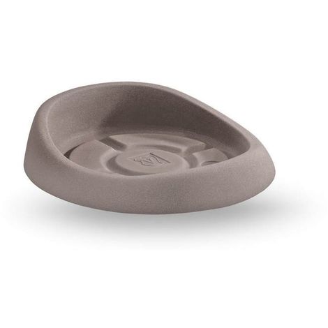 Soucoupe ronde Genesis Anthracite - 43 cm