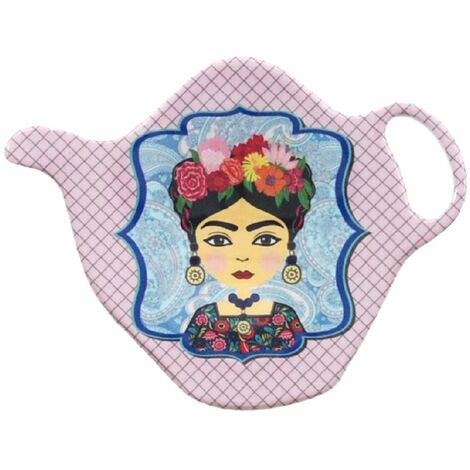Soucoupe sachet de thé Frida Khalo 8