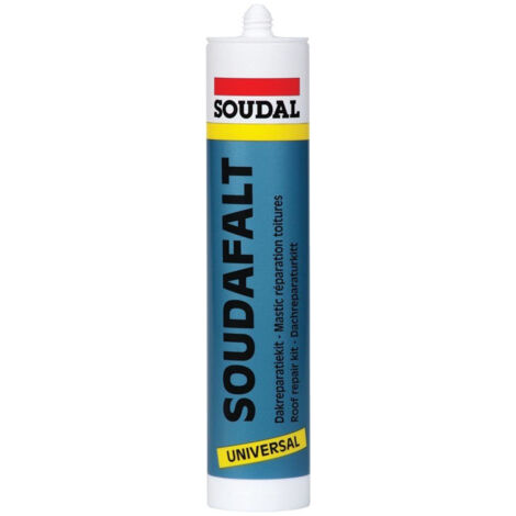 Soudafalt - Mastic bitumineuse - Soudal - Cartouche de 310 ml