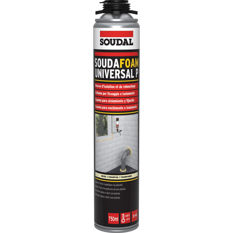 Soudafoam Universal P Schiuma Poliuretanica Universale 750 Ml