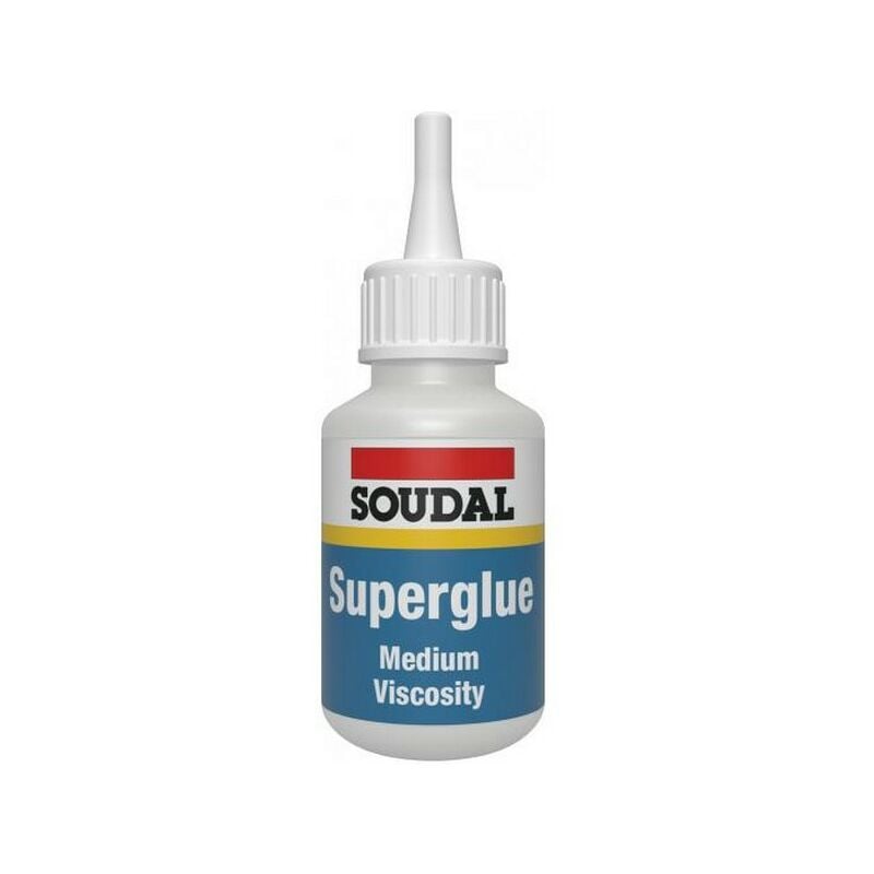 Soudal 115107 High Viscocity Superglue 50g