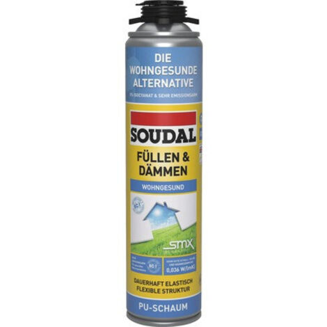 Soudal 1K Pistolenschaum Füllen und Dämmen 500 ml