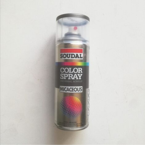 Soudal 400ml bomboletta spray vernice effetto antichizzante grigio scuro