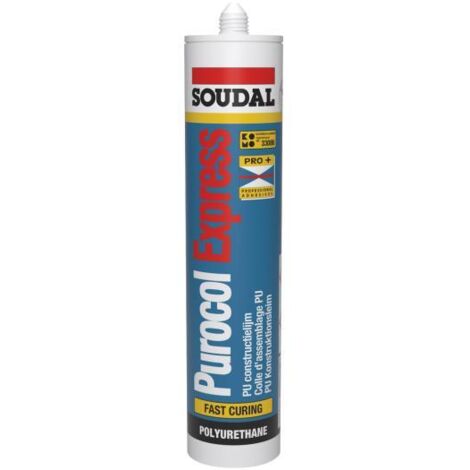 Soudal Baukleber Purocol Express D4 310ml transparent 101127