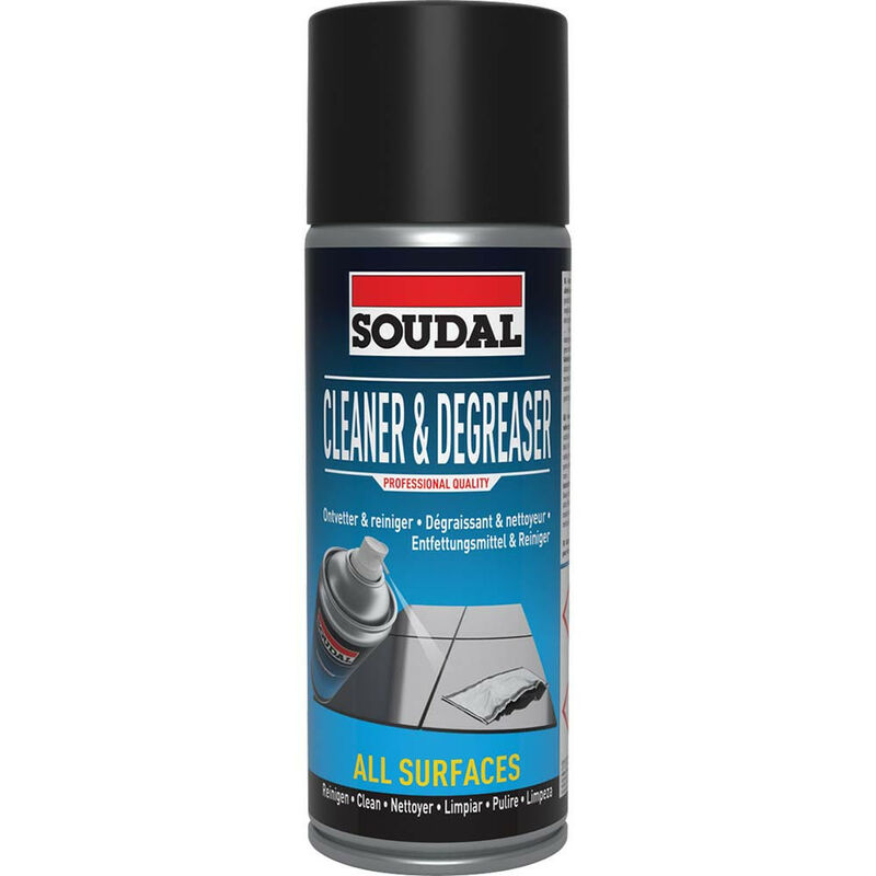 Cleaner & Degreaser (400ml) - Clear - Soudal