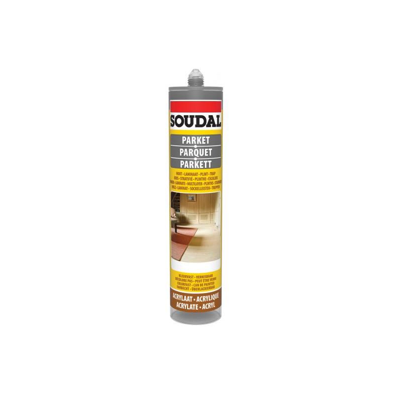 Dark Grey Parquet & Timber Laminate Hardwood Floor Gap Joint Filler - Dark Grey - Soudal