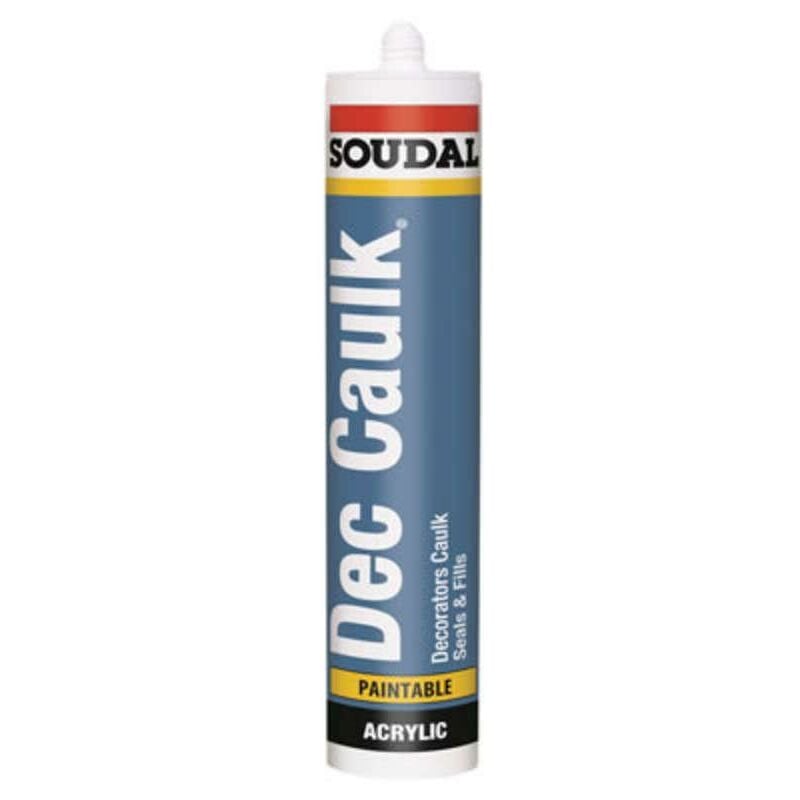 Decorators Caulk White 300ml - Soudal