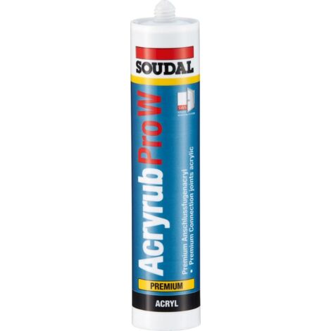SOUDAL Dichtstoff ACRYRUB PRO W 310ml schwarz