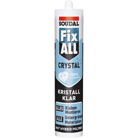 Soudal Fix All Crystal 290ml Kristalklar