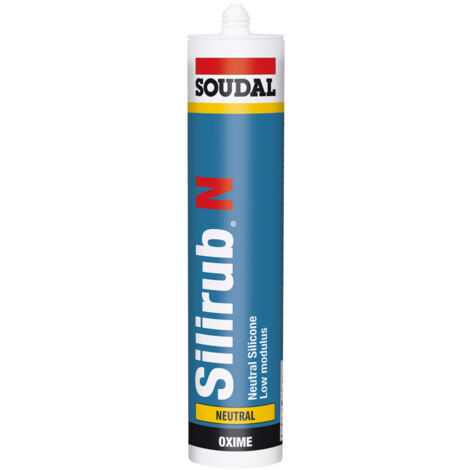 Soudal Neutralsilikon Silirub N transparent 300 ml