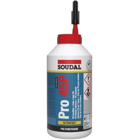 Soudal Pro 45P Polyurethane Wood Adhesive 750ml