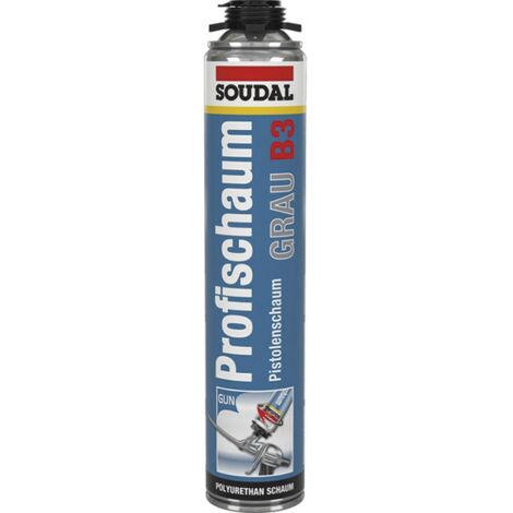 Soudal Profi-Pistolenschaum 38L Ausbeute - B3 - für Montage und Dämmung