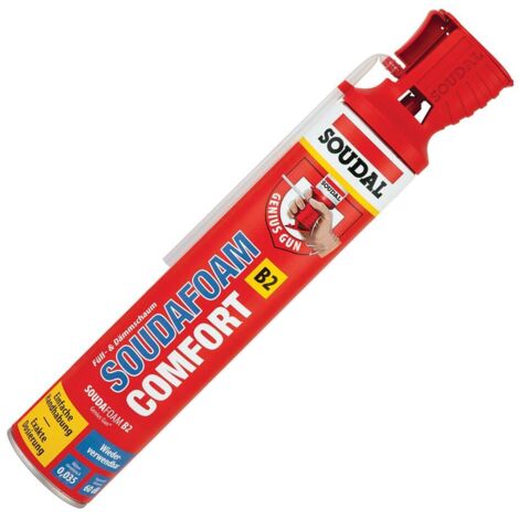 Soudal PU-Adapterschaum Soudafoam Comfort B2 750ml 122506