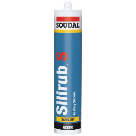 SOUDAL Sanitärdichtmasse Silirub S 300ml manhattan