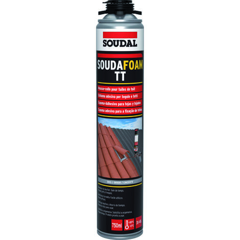 Soudal SCHIUMA POLIURETANICA PER TETTI PER PISTOLA ml. 750 12.00 pz