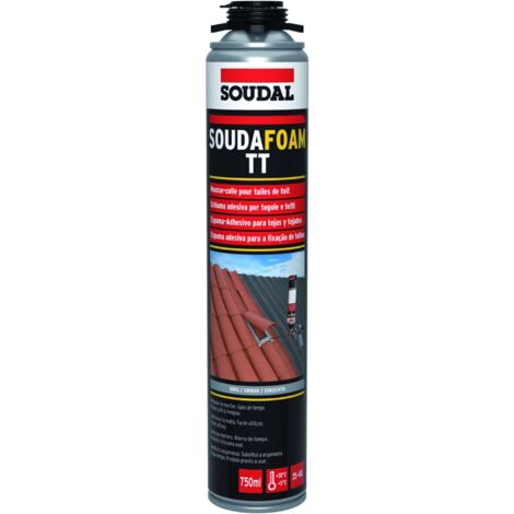 Soudal SCHIUMA POLIURETANICA PER TETTI PER PISTOLA ml. 750