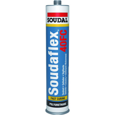 Soudal SIGILLANTE POLIURETANICO ''SOUDAFLEX 40FC'' ml. 300, col. Nero