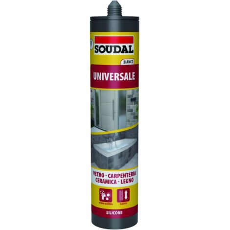 Soudal SILICONE ACETICO UNIVERSALE  ml. 280 - Trasparente