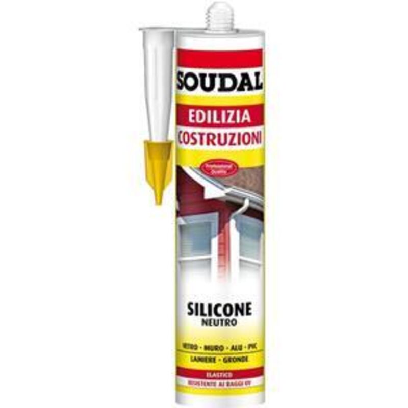 Silicone Neutro Soudal 300 Ml Bianco