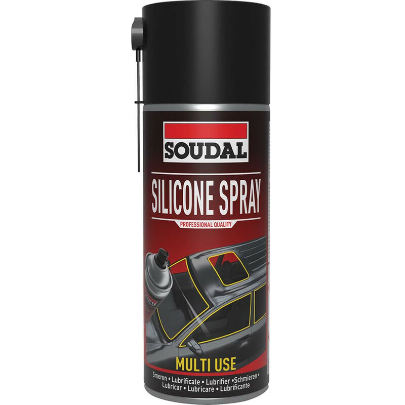 Silicone Spray (400ml) - Clear - Soudal