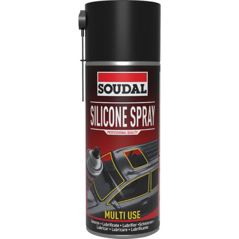 Soudal Silicone Spray incolore 400 ml entretien
