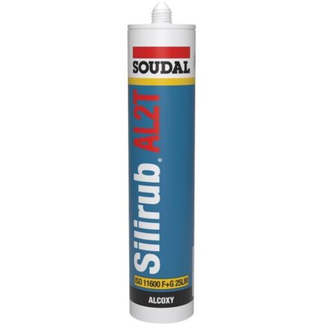 Soudal Silirub AL2T 300ml transparent 120647