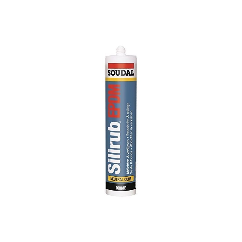 Soudal - silirub epdm film adhésif 310 ml cartouche