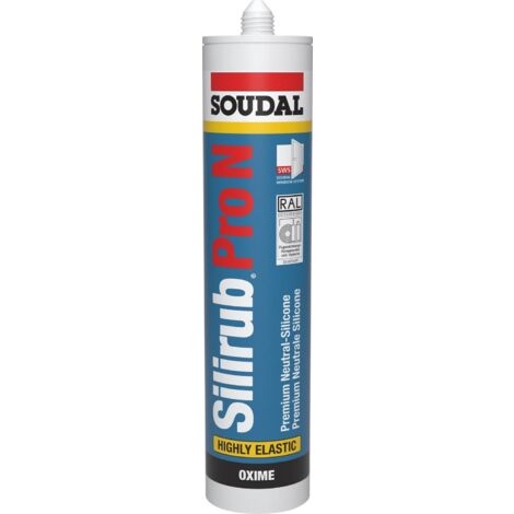 Soudal Silirub Pro N 300ml Schokobraun