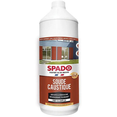 Soude Caustique Gel Spado 1l Déboucheur Puissant Gel - Générique