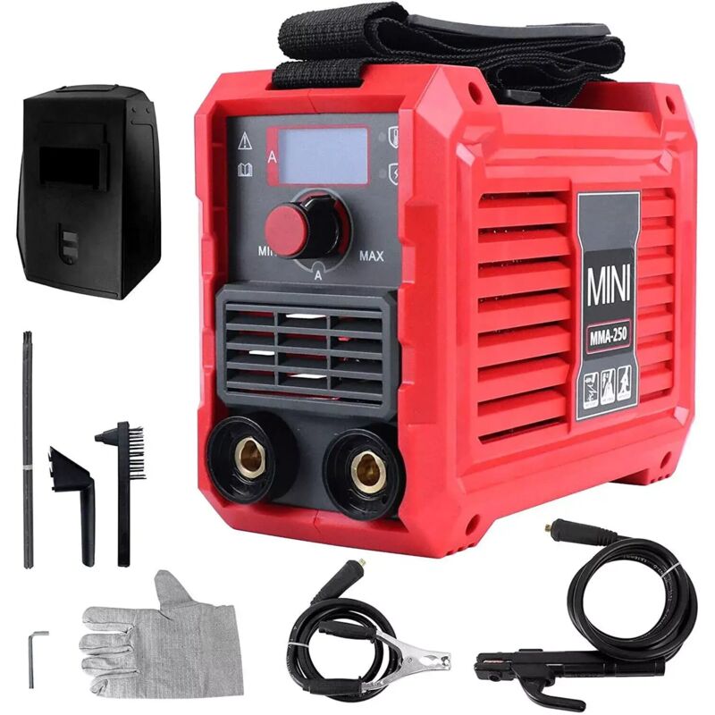 Soudeur dc Inverter - Poste à Souder - 250 mma - 220V,Intensité réglable jusqu'à 250A,pour le travail de soudage et le travail électrique