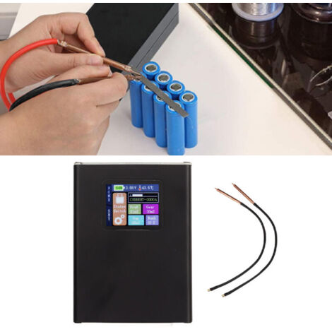 Soudeur par points avec 1,8 pouces écran LCD couleur réglable portable professionnel mini machine de soudage par points pour batterie,DUBUNS