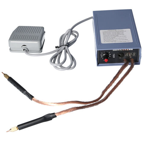 Soudeuse par points 5000W Machine de soudage par points haute puissance 0-800A soudeurs réglables actuels pour batterie 18650 prise ue