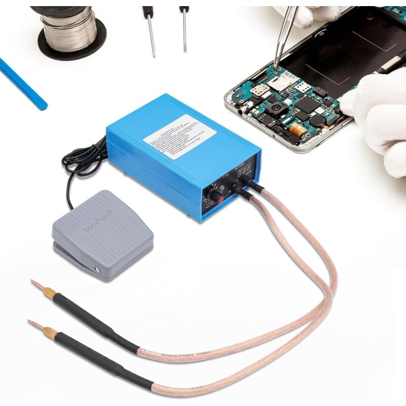Soudeuse par points de batterie rechargeable 18650 pour mini soudeuse de soudeuse par points de batterie 4000mAh