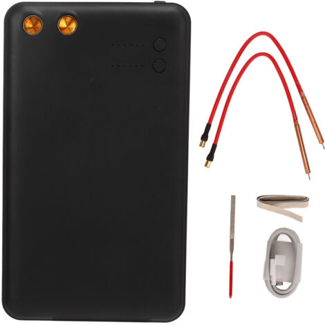 Soudeuse par points portable, 6 niveaux de température réglable, protection intégrée, batterie 6000mAh, mini soudeuse pour batteries.
