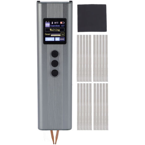 Soudeuse par points portative 2200mAh, Machine à souder portative en alliage d'aluminium Miniature pour la maison