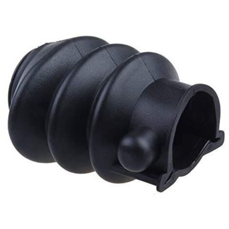 Soufflet de tête d'attelage – Protection pour remorque et caravane – Longueur 129 mm – Résistant aux conditions extérieures – Al-Ko