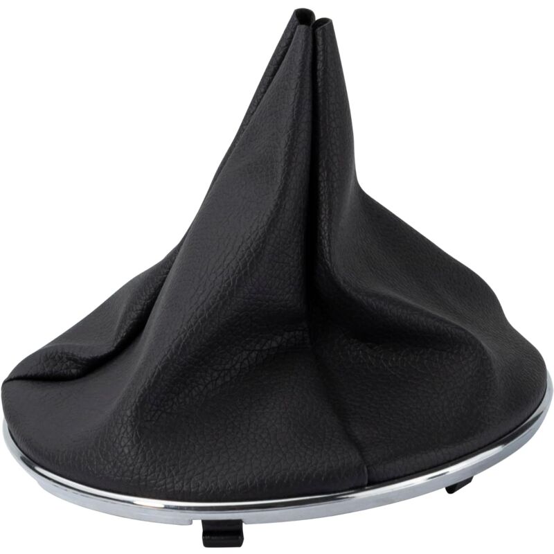 Soufflet de levier de vitesses pour F-iat 500 500C 2007-2015 55344016 50293173 50295075 50295325 Pommeau de levier de vitesse en cuir noir et chromé