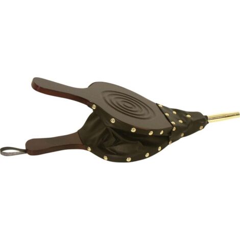 Soufflet en bois et simili cuir