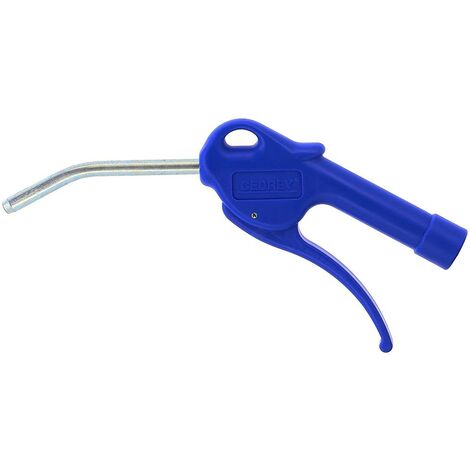 SOUFFLETTE Ø8MM BUSE COURBE METAL - BLEUE  CEDREY