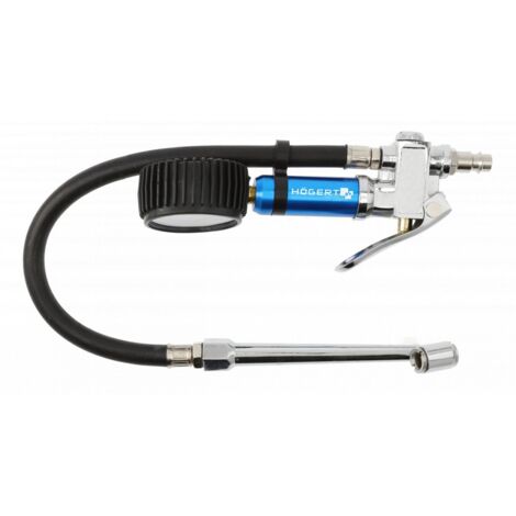 Soufflette à pneu avec manomètre Hogert HT4R758