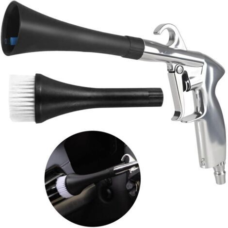 Soufflette Air Comprimé, Soufflette Compresseur, Pistolet Nettoyage Voiture à Air Comprimé, Haute Pression Blow Gun Pistolet, Poignée Ergonomique pour Nettoyer Voitures, Sols et Plafonds