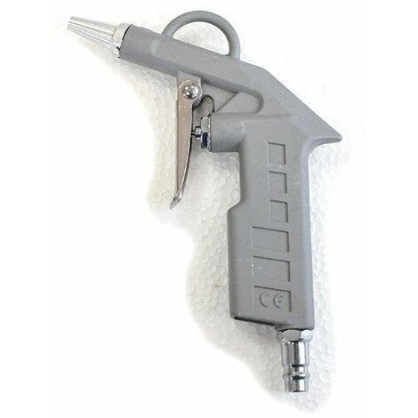 Prodif – Soufflette métal à bec court 150 mm – Pression réglable 1-6 bars – Pour nettoyage espaces confinés – Outil professionnel