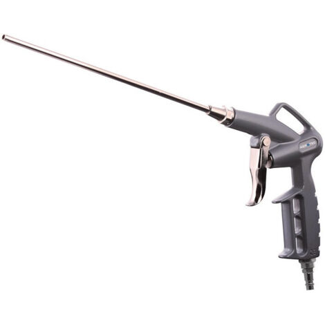 Soufflette pneumatique 120 l/min – Rallonge 210 mm – Boîtier aluminium léger pour nettoyage surfaces – Pression max 10 bar – Aerotec